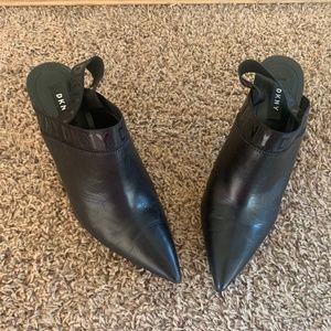 Black DKNY heels